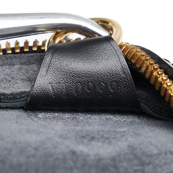 LOUIS VUITTON Black Leather Backpack - Picture 12 of 13